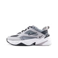 thumbnail image 1 of Zapatillas clásicas M2K Tekno blancas de platino puro, unisex, cómodas, de suela gruesa, estilo retro, informales, de caña baja, 1 of 4