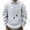 White, variant on TFEOQRY Men's Drawstring Collar Sweater Textured Knit Long Sleeve Casual Pullover Fall Winter Warm Top with Pocket Brown