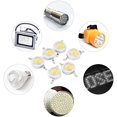 thumbnail image 2 of Jinsinto 100 Pcs Puces LED 1W LED SMD Perle Puce Ampoule Accessoire Luminaire DIY Diode Électroluminescente LED SMD(Blanc), 2 of 5