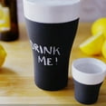 thumbnail image 4 of Magisso Self-Cooling ID Shot Glass, Black & White, Set of 4, 4 of 4