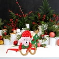 thumbnail image 1 of Accesorios para gafas de Navidad perfecl Regalos Decoración con purpurina PC, 1 of 8