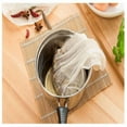 thumbnail image 4 of GUOOL 1 Pcs Sac Passoire Réutilisable en Maille de Coton de Jus de Café au Lait 30x60cm, 4 of 9