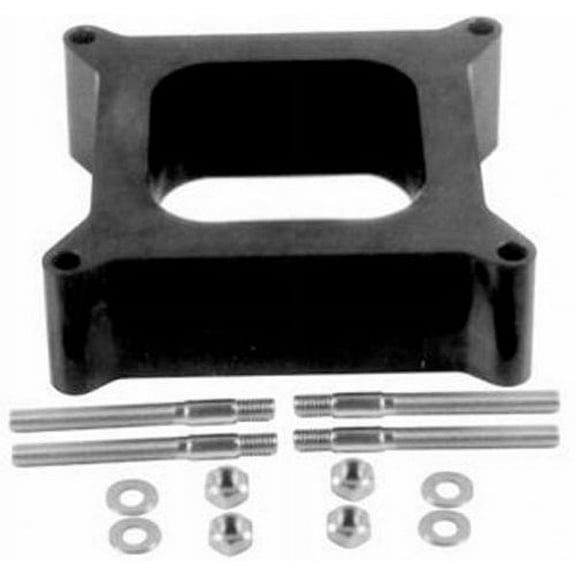 2 PHENOLIC CARBURETOR SPACER WITH OPEN CENTER DESI