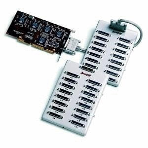 Comtrol RocketPort Interface - Serial cable - DB-25 (F) - gray - for ...