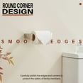 thumbnail image 3 of KOKOSIRI Toilet Paper Holder Chrome for Kitchen Bathroom Washroom Toilet Roll Holder Hold Mega Rolls Wall Mounted Polished Stainless Steel B2009CH, 3 of 7