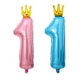 thumbnail image 2 of relayinert Crown Digital Aluminum Film Balloon, 2 of 9