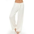 thumbnail image 3 of Women's PJ Harlow PJP53 Jolie Satin Pant (Dark Silver M), 3 of 4