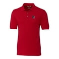thumbnail image 2 of Men's Cutter & Buck Red Round Rock Express DryTec Advantage Tri-Blend Pique Polo, 2 of 3