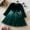 Green, variant on DEXIANG Toddler Children Girls Christmas Long Sleeve Bowknot Star Prints Dresses Dress Clothes Summer Dress Girls Size 8 Baby Girl Dresses 6-9 Months Girl Party Dresses Youth Shirt Little Girls Easter