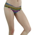 thumbnail image 4 of ToBeInStyle Women's Pack of 6 Laser Cut Assorted Print Bikini Panties, 4 of 6