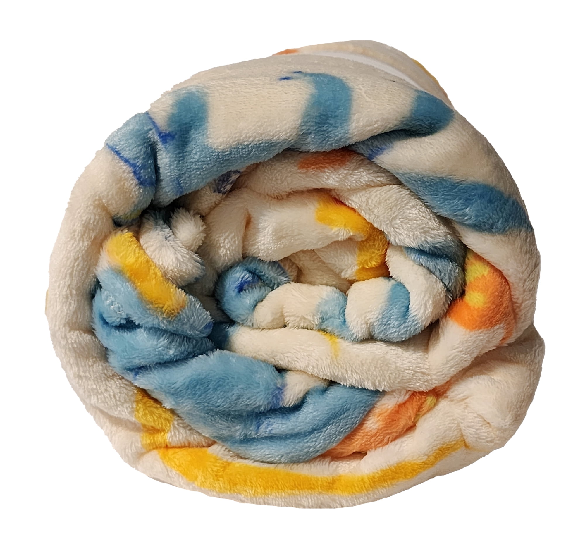 The Big One Plush Throw Blanket Dinosaur Multi-Color Super Soft Polyester 60 x 72 Child Boys