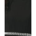 thumbnail image 5 of INSPIRE CHIC Women's Wide Leg Pants Jumper Long Sheer Sleeve Cocktail Jumpsuits 2XL Black, 5 of 6
