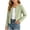 Green, variant on Abtuhar Toddler Girls Fall Winter Casual Outerwear and Jackets Ruffle Round‑neck Random‑color Button‑up Cardigan Coat for 0‑9 Years