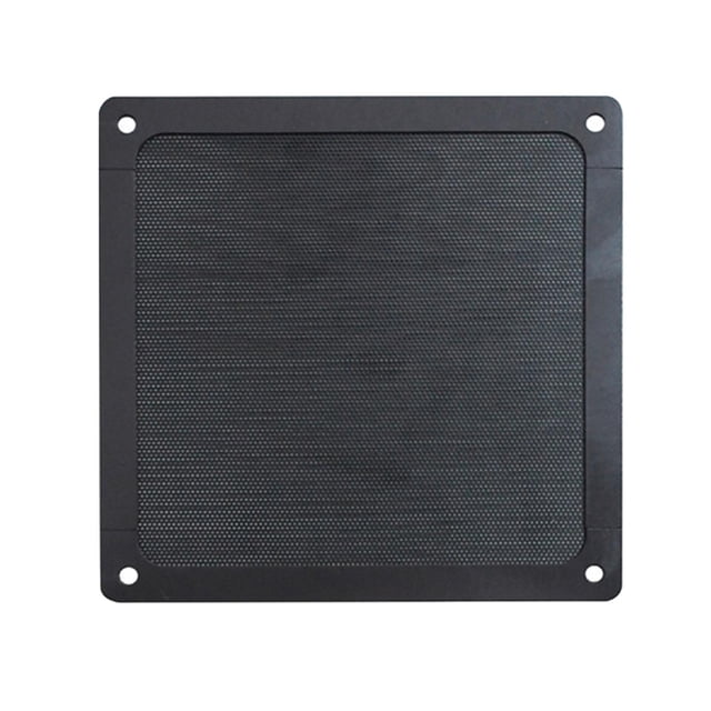 Polvo de ventilador de refrigeración magnético, cubierta de filtro de ventilador a prueba de polvo, enfriador de PC, red antipolvo, cubierta de red de 12x12cm con Agujero Sunnimix Filtros de polvo de enfriamiento del ventilador