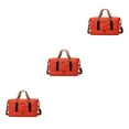 thumbnail image 2 of Youkk Sac de Voyage en Tissu Grande Capacité pour Femmes - et Sacs de Voyage Élégants, Résistants aux Rayures, Rouge, 3 Pcs, 2 of 6