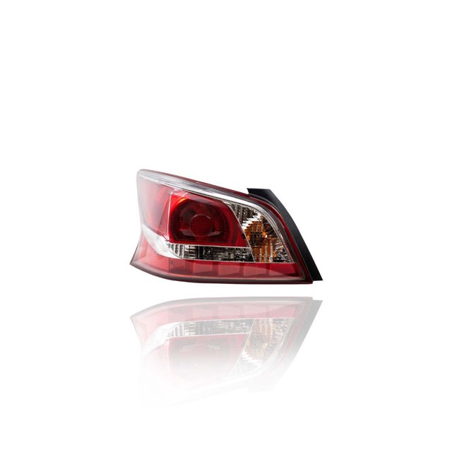 Tail Light Assembly - Eagle Eye Compatible/Replacement for '13-13 Nissan Altima Sedan Base/S/SV - Halogen - Left Hand - Driver - 265553TA0B