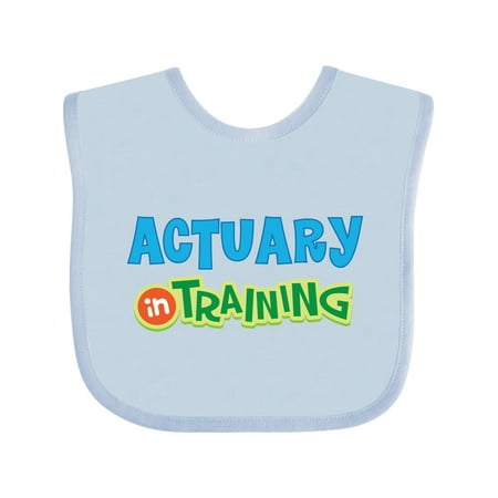

Inktastic Actuary in Training Gift Baby Boy or Baby Girl Bib