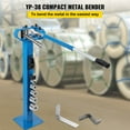 thumbnail image 2 of YP-38 Metal Bender Flat Bar Bender w/ Floor Stand 7 Dies 1"-3", 2 of 12