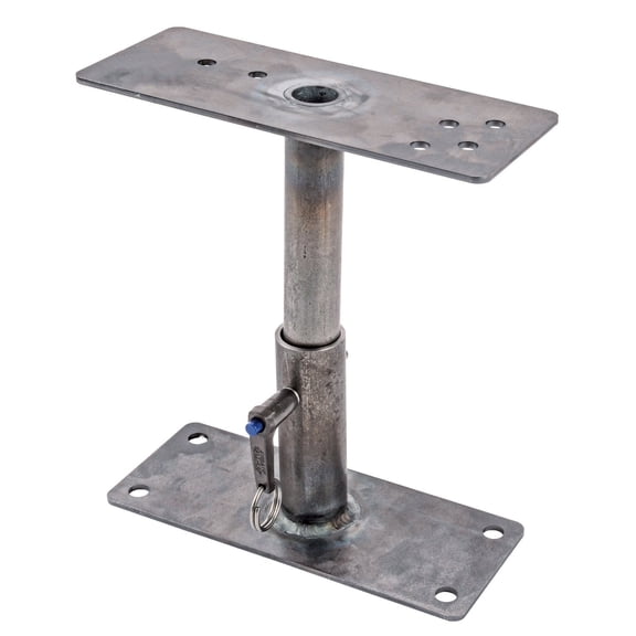 JEGS Automatic Transmission Shifter Pedestal for Select Hurst and B&M Shifters [Adjustable from 4 in. to 8 1/4 in. High]