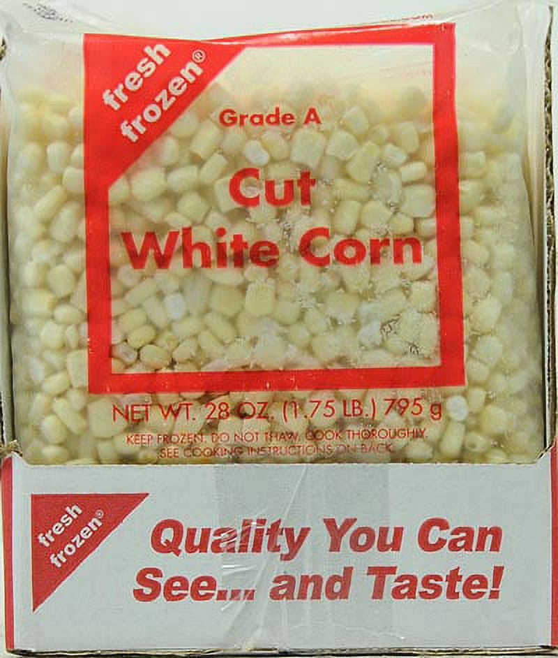 Fresh Frozen Cut White Corn, 28 oz