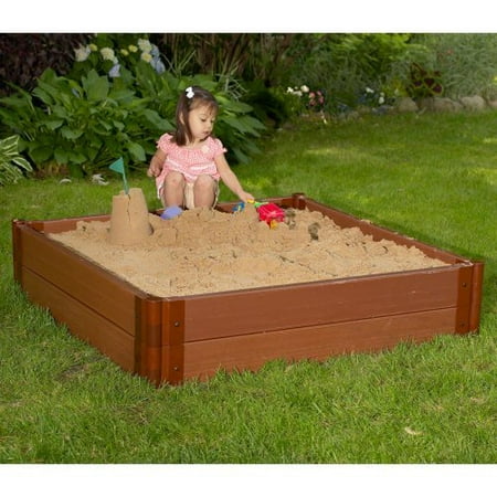 Frame-It-All 4 x 4-ft. Sandbox with Optional Cover