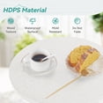 thumbnail image 6 of Dycanpo Outdoor Side Table for Patio, Small Round End Table Weather-Resistant for Living Room, Bedroom, White, 6 of 9