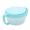 Blue, variant on Tebru Candy Container, Snack Container, BPA Dual handle Spill-proof Food Bowl Snack Container for Children Baby Toddlers