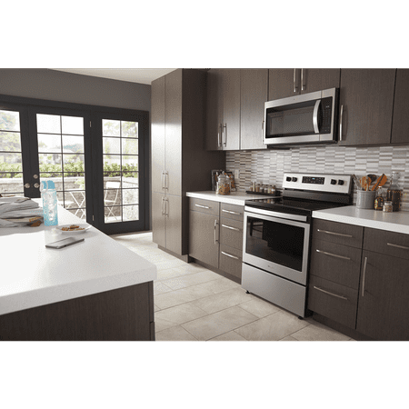 Whirlpool - 1.9 Cu. Ft. Over-the-Range Microwave with Sensor Cooking - Stainless Steel
