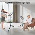 thumbnail image 5 of Luku Portable Projector Stand with Wheels – Heavy-Duty 20LB Tripod for Laptops, Tablets & Outdoor Movies, 3-Height Adjustable (26"-63"), 5 of 9
