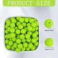 thumbnail image 5 of 100Pcs Silicone Beads 15mm Beads for Bracelets/Keychain Making/DIY Handicrafts, 5 of 5