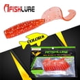 thumbnail image 2 of Toystoory 12 unids/set señuelo de pesca 45mm 1,2g larva Artificial Panfish larva Artificial Crappie trucha Crankbait cebo suave pesca señuelo Pescar Rojo, 2 of 3