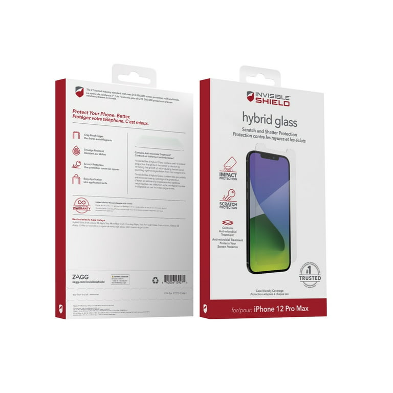 ZAGG InvisibleShield® Glass+ Screen Protector for Apple iPhone 12