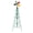 Green, variant on Ktaxon 6.2FT Outdoor Windmill with Trellis Ground Stakes Metal Garden Decor, Yellow