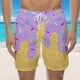thumbnail image 1 of WILLBEST Pantalones Cortos Casuales para Hombre, Ideales para Nadar En La Playa y Hacer Ejercicio, con Un Elegante Diseño con Cordones y Estampado de Hielo Derretido para Cualquier Temporada., 1 of 5