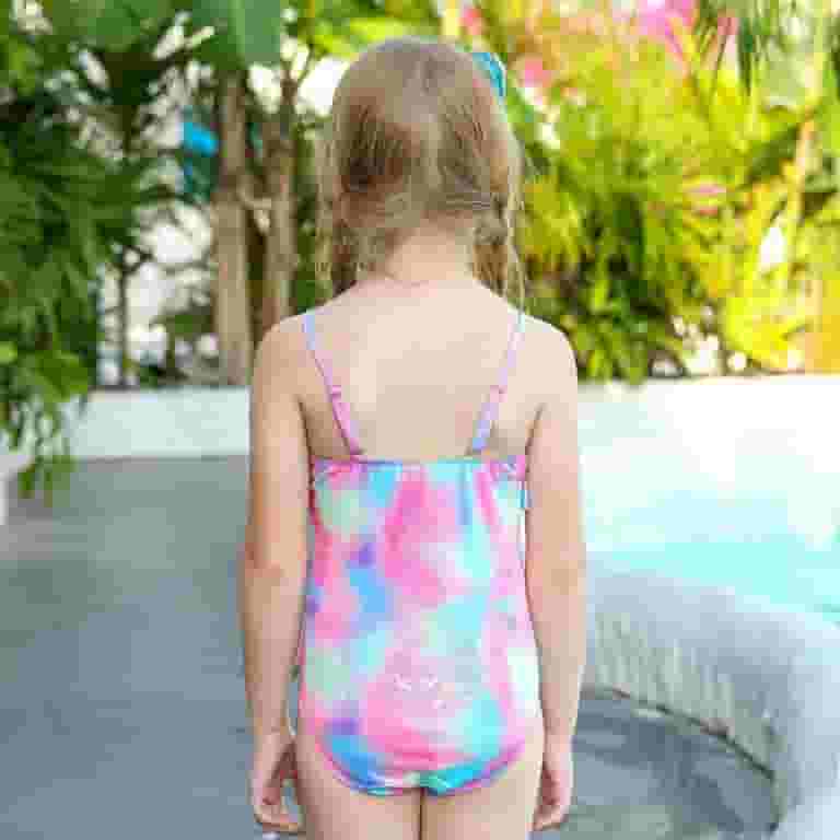 GYRATEDREAM Girls One Piece Swimsuits Gradient Bathing Suit GYRATEDREAM Girls One Piece Swimsuits Gradient Bathing Suit