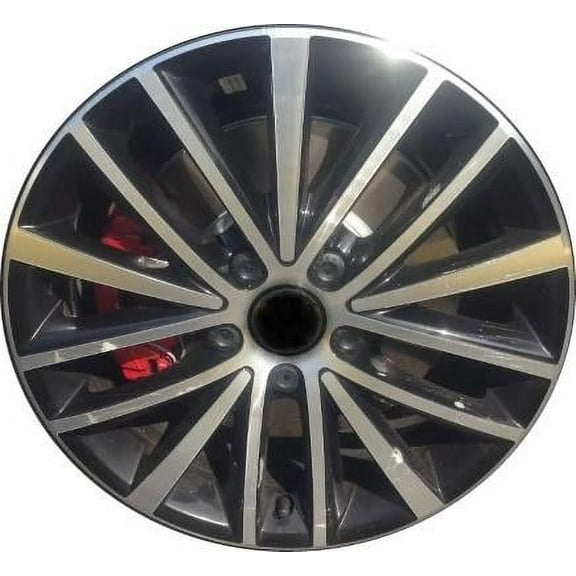 17 Inch Aluminum Wheel Rim For Volkswagen Jetta 2015-2016 5 Lug 112mm 15 Spoke