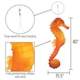 thumbnail image 2 of In the Breeze 5207 — 40-inch Seahorse 3D Windsock — Realistic Sea Life Windsock for Homes, Gardens, Classrooms with Brightly Printed Graphics, 2 of 7