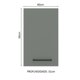 thumbnail image 2 of Alacena Gabinete Superior Cocina Madesa Agata 40cm MG, 2 of 5