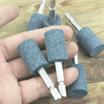 thumbnail image 2 of 8 Pcs Cylinder Grinding Stone - 1/4inch Hex Shank Abrasive Stone Mounted Grinding Point for Rotary Tool Drill (20mm), 2 of 7