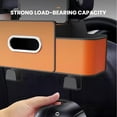 thumbnail image 4 of Multifunctional Car Seat Back Storage Box, Car Seat Back Storage Box with 2 Cup Holders, Tissue Box and Hook - Ideal for Travel, For Hold Phone,Snacks, Drinks, Handbag, 4 of 6