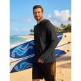 thumbnail image 4 of COOFANDY Mens UPF 50+ Lightweight Hoodie Quick Dry Performance Fishing Shirt Long Sleeve UV Sun Protection Shirts Rash Guard, 4 of 6