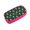 Pink, variant on Vsdgher Avocado in Space Print Large Capacity Pencil Case Pouch with Zipper, Portable Aesthetic Big Capacity Pencil Cases Pen Office Travel Stationery Bag