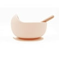 thumbnail image 2 of daintyBABY Silicone Bowl and Spoon Set- Peach, 2 of 4