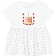 thumbnail image 3 of Inktastic Strawberry First Birthday Cake Girls Baby Dress, 3 of 5