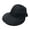 Black, variant on Convertible Wide Brim Sun Hat for Women, Detachable Visor with Bow, Lightweight Summer UV Hat, 1 Piece, One Size