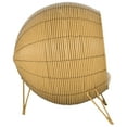 thumbnail image 6 of PawHut 20.5" Rattan Cat Bed, Wicker Elevated Round Condo for Comfort and Circulation with Cushion, 6 of 9