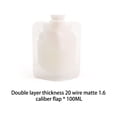 thumbnail image 2 of Travel Empty Bag Portable Spout Pouch Makeup Sample Dispenser Shower Dispensing Bottle Packaging Pouch Leak-proof Reusable 100ML, 2 of 9