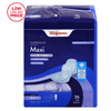 Walgreens Maxi Pads Extra Heavy Overnight with Wings Unscented36.0ea