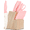 Peach Pink, variant on Xanapon 13-Piece Knife Set for Kitchen, Built-in Sharpener Block, German Stainless Steel, Dishwasher Safe, Black