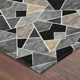 thumbnail image 3 of Addison Rugs Chantille Indoor/Outdoor Transitional Geometric Black Machine Washable Rectangle Rug, 10' x 14', 3 of 8